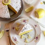 torta caprese al limone