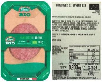 hamburger bovino bio richiamati per rischio salmonella i lotti interessati 2