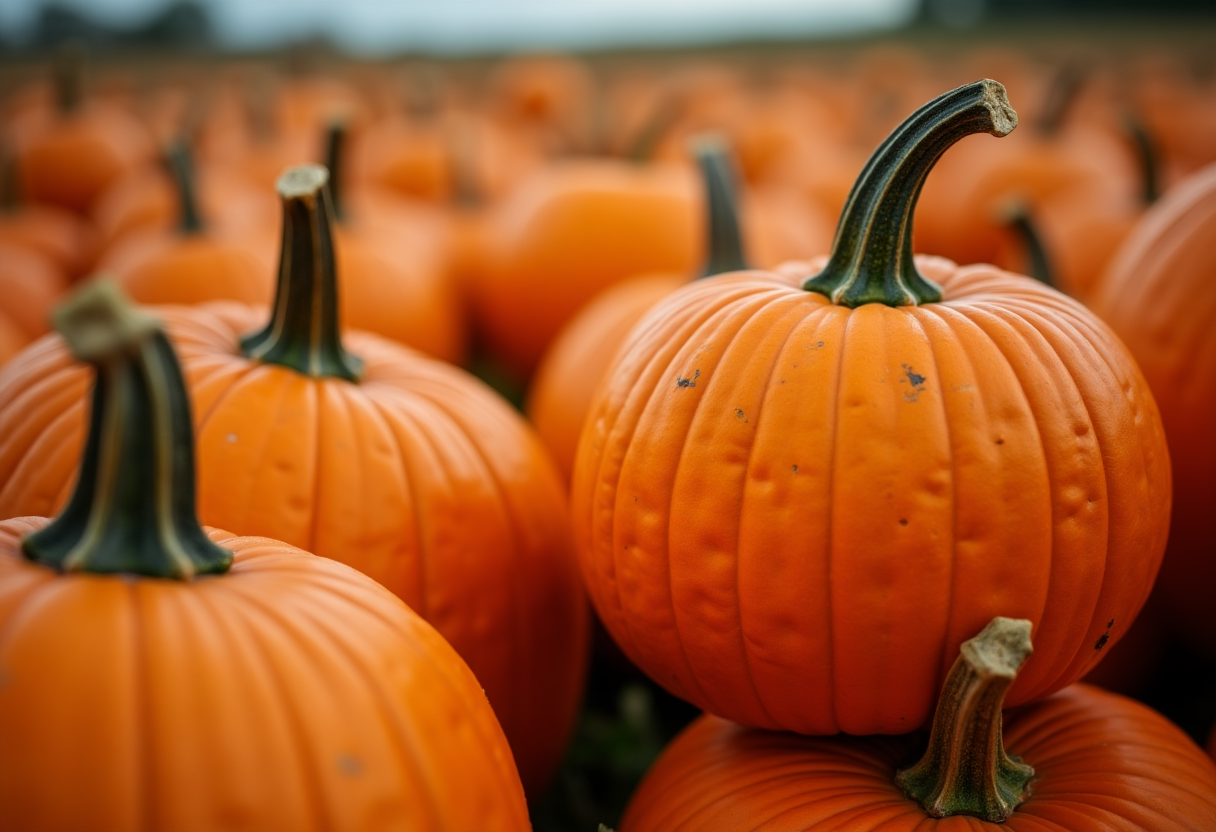 Zucca fresca, simbolo dell'autunno e dei suoi benefici