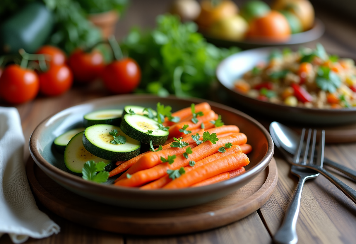 Piatto sano per dieta senza nichel