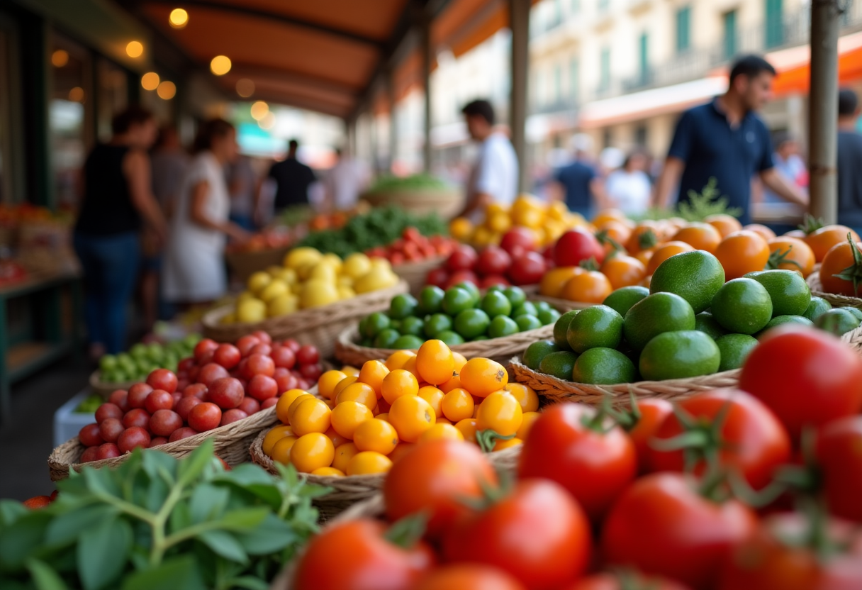 Immagine della Mediterranea Food Week con piatti tipici