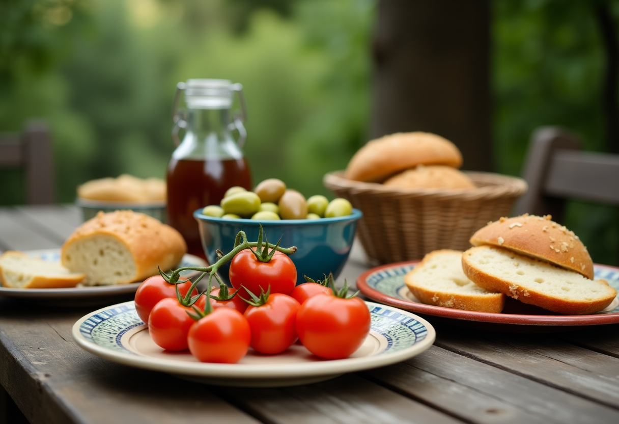 Italiani felici e sani che condividono momenti di vita