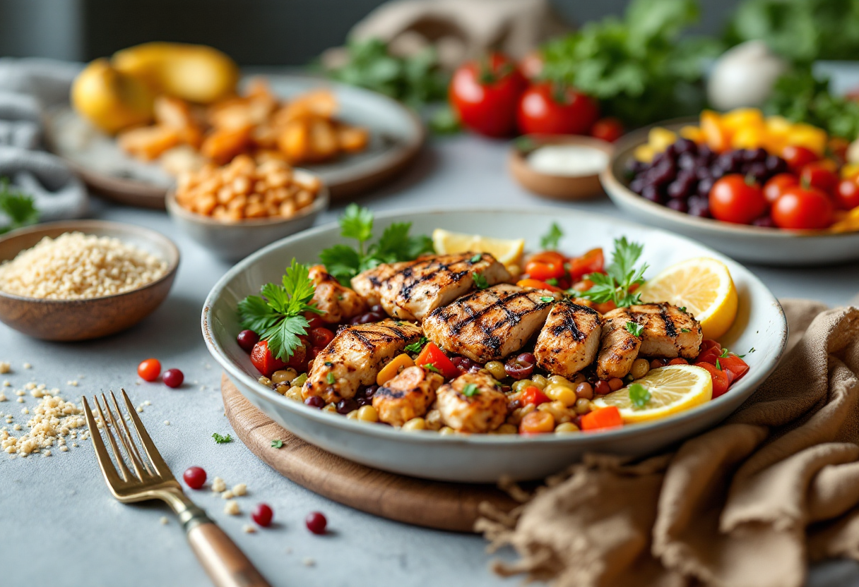 Esempio di menù settimanale per dieta proteica